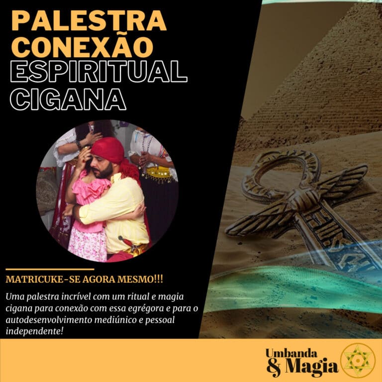 Palestra Conexão Espiritual Cigana